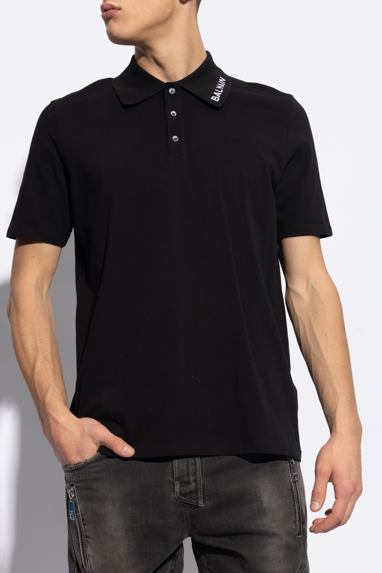 Balmain polo hotsell